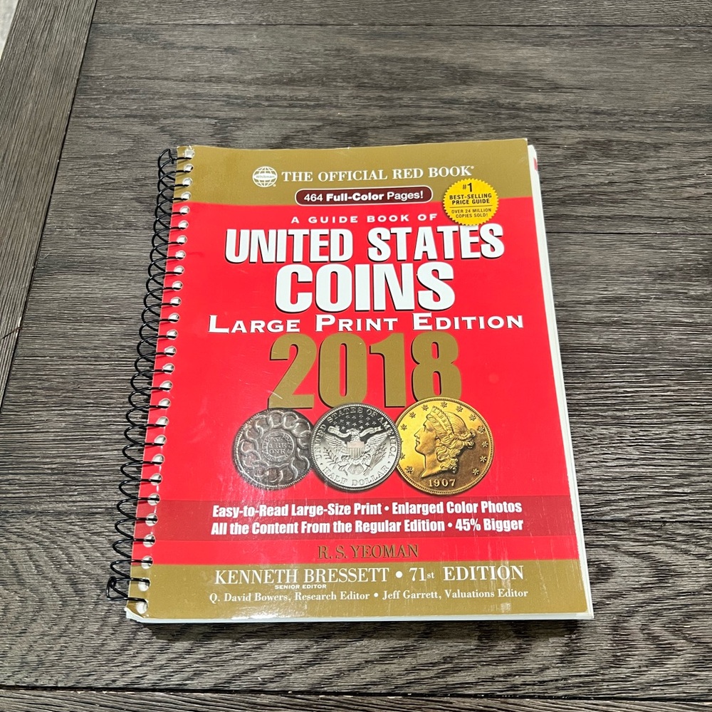 United States Coins Guide 2018 Large Print Edition